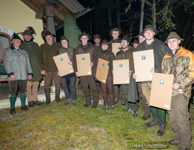 Hubertusjagd, Hubertussegen und Jägerbriefübergabe 2022